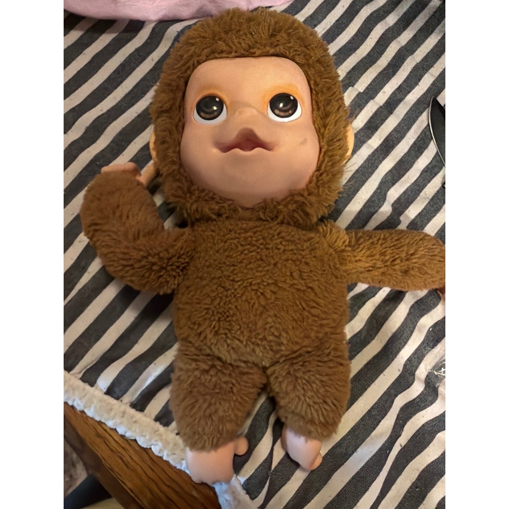 Little Live Pets Cozy Dozys Mango the Monkey Interactive Plush Moose Toys 2023